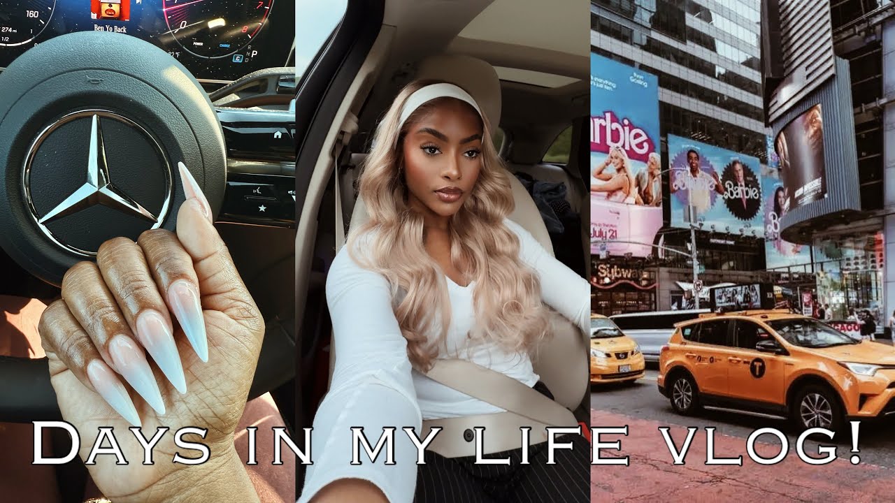 Days in my life vlog | Come to my appointments w me | NY runs + Bday celebration + more
