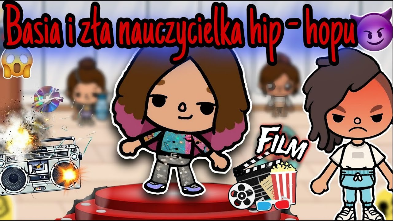 😈 BASIA I ZŁA NAUCZYCIELKA HIP HOPU 😱 | FILM | TOCA BOCA HISTORYJKI PO POLSKU | TOCA LIFE WORLD