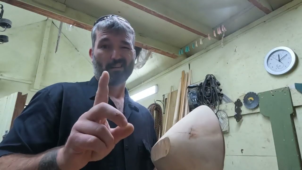 HOW TO INLAY TURQUOISE IN WOOD | AARON ADDS SOME BLING TO A CHERRY BREAD BOWL | FAST DRY WOOD BLANK