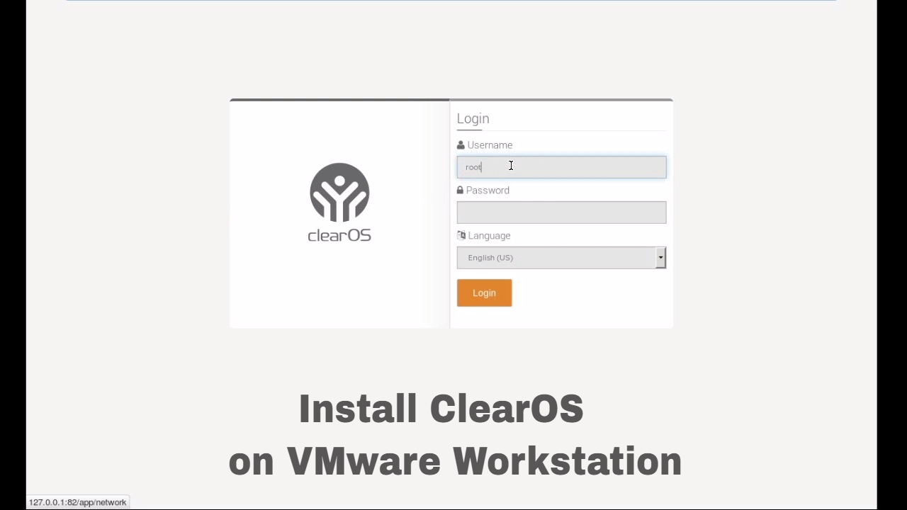 How to install ClearOS  on VMware Workstation 12