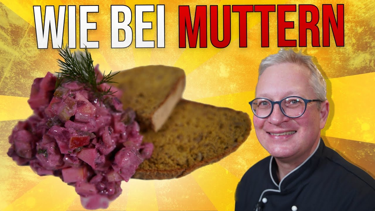 Modern interpretiert: Roter Heringssalat