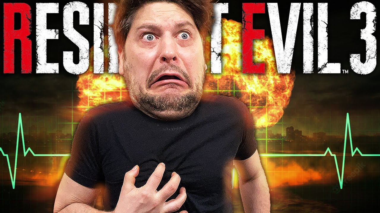 SCHOCKTOBER: Mit Pulsmesser gegen Nemesis in RESIDENT EVIL 3 - komplettes Playthrough - GAME MON