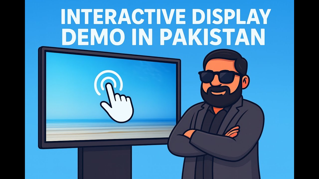 Touch Pro+ Interactive Touch Display | Smart Classrooms & Corporate Board Rooms in Pakistan | Demo
