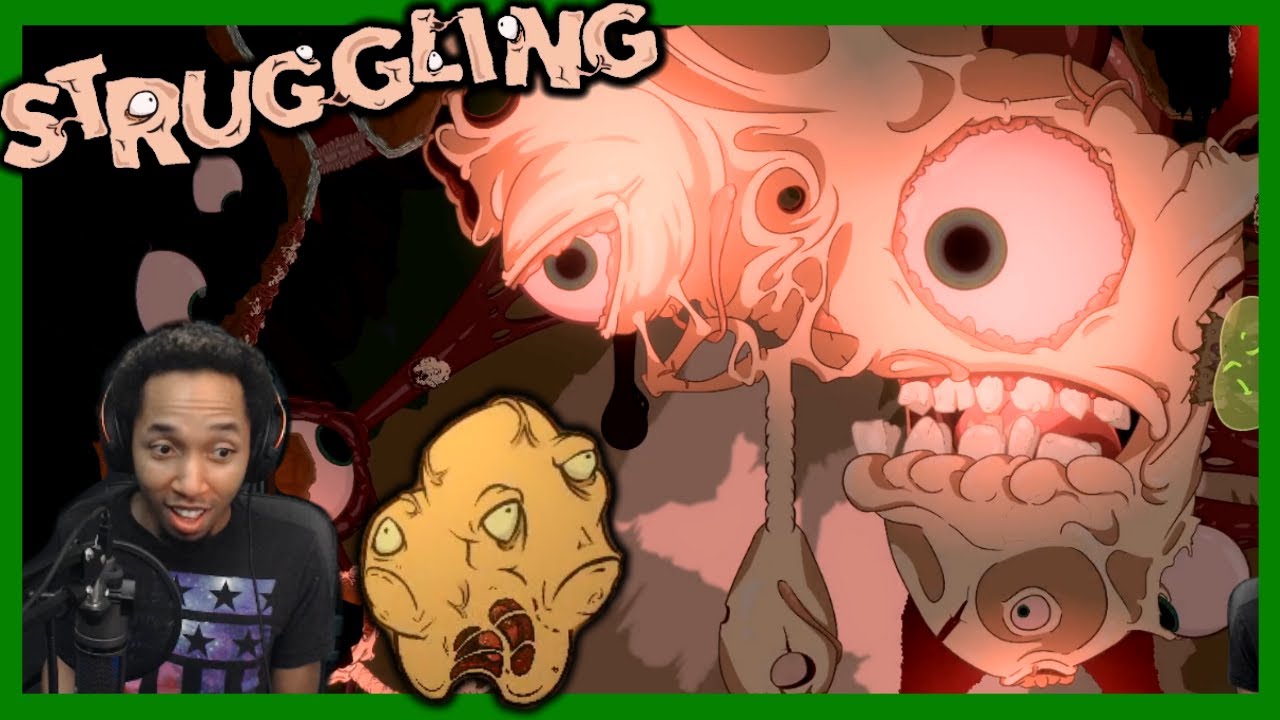 Crazy Disgusting Puzzle / Platform Game | Struggling Gameplay [Sponsored]