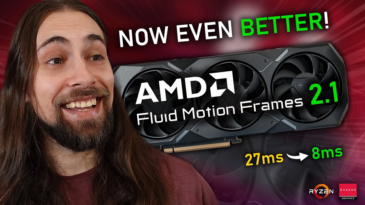 AMD Fluid Motion Frames 2.1 — лучшее качество, режим двух графических процессоров и многое другое!!