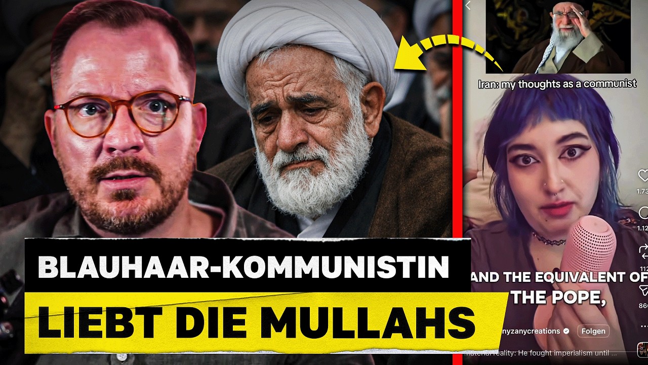 Blauhaar-Kommunistin liebt die Mullahs
