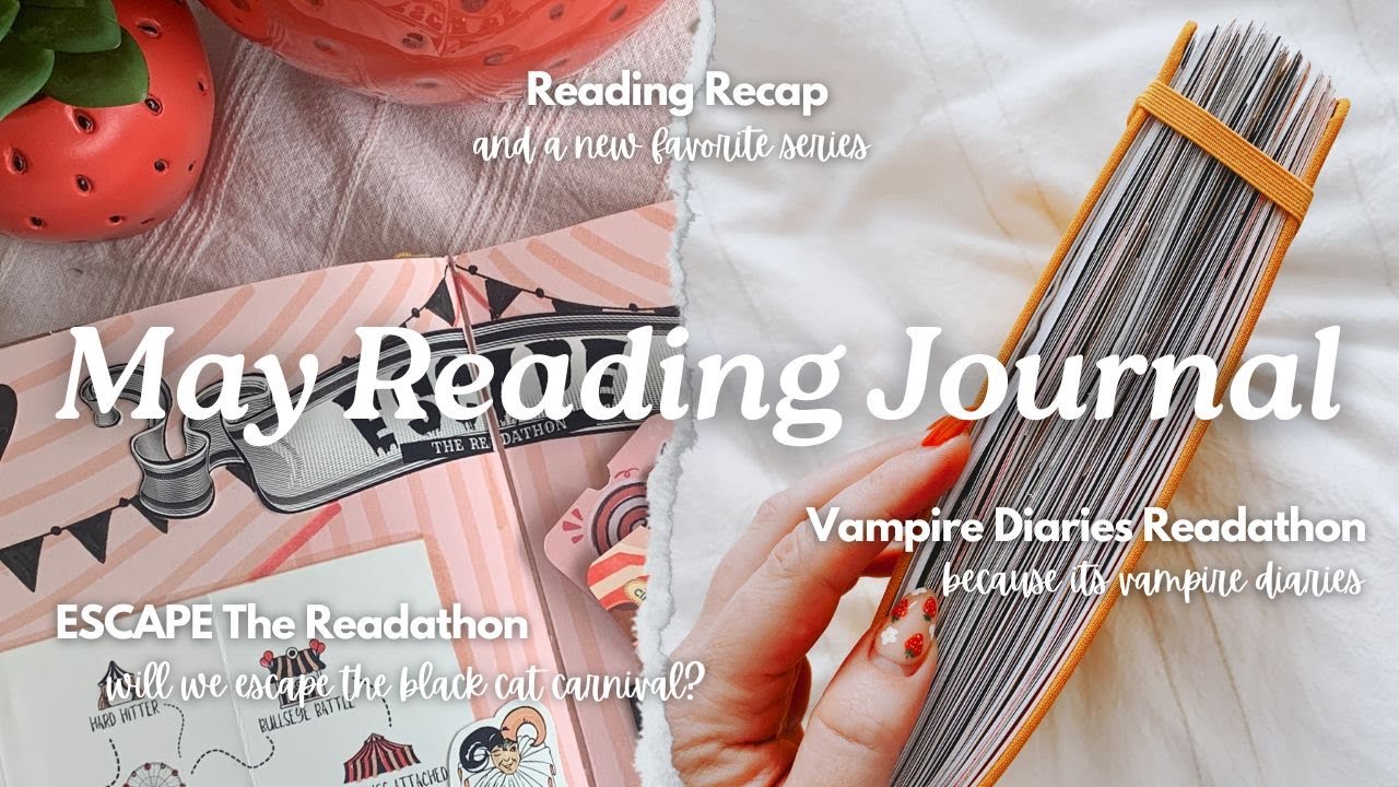 МАЙСКИЙ ЧИТАТЕЛЬСКИЙ ЖУРНАЛ | Escape the Readathon, Readathon «Дневники вампира» и рецензии на книги