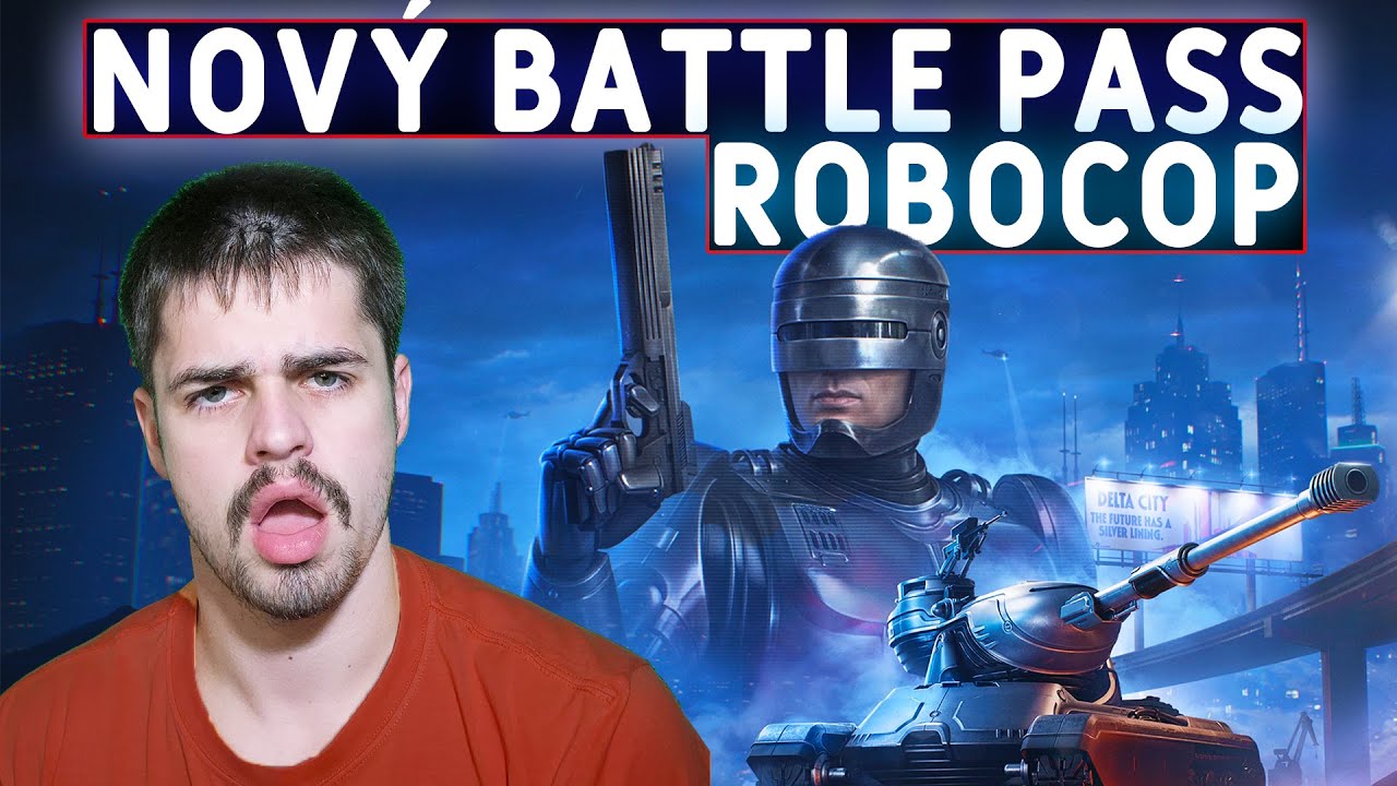 Nový ŠPECIALNY BATTLE PASS: ROBOCOP (World of Tanks CZ/SK)