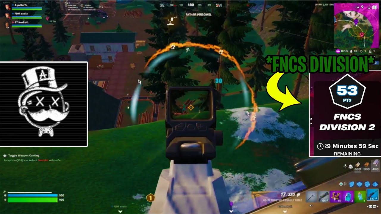 Baffo LEGGENDARIO Giocando le FNCS Division! - Fortnite