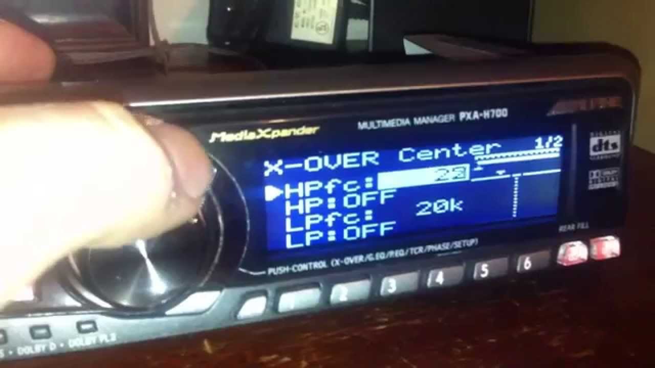 MY Alpine pxa-h700 demo (also h701)