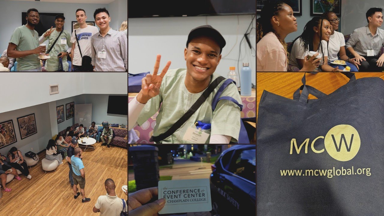 Day 1| 2023 MCW Global Youth Fellowship | Getting to know our mentors | Travel to Burlington,Vermont