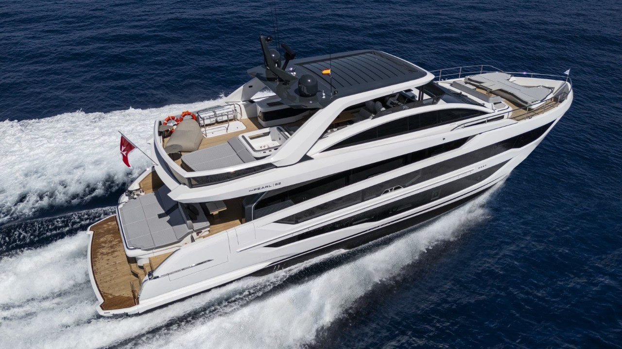 Pourquoi ce yacht est unique au monde : Pearl 82