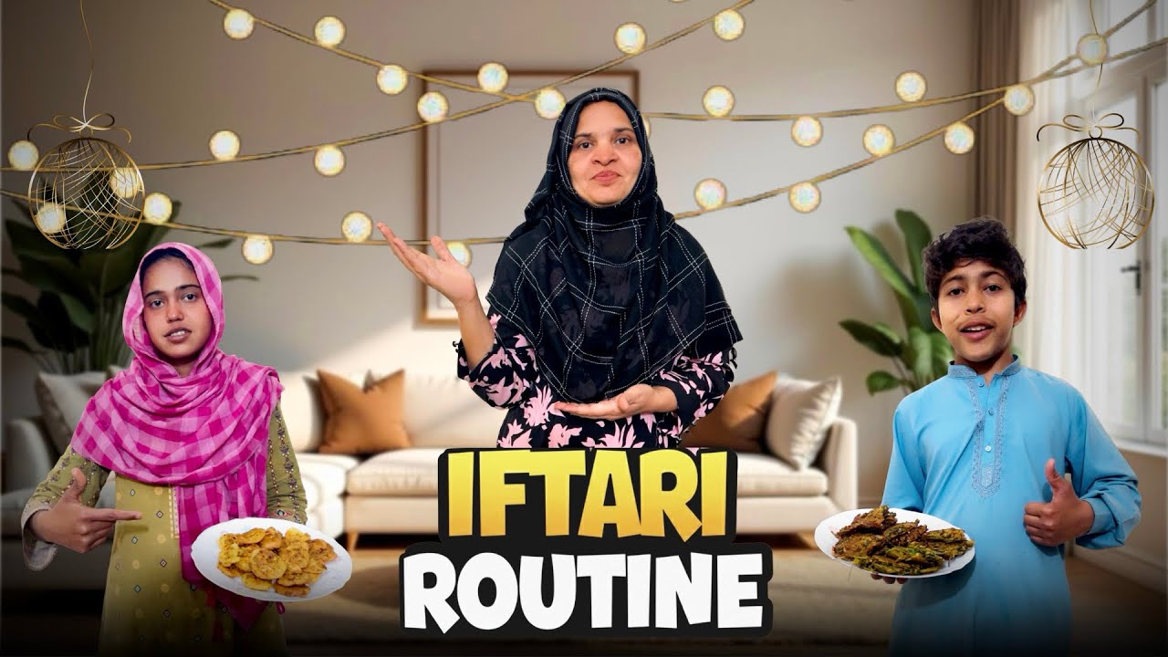2nd Roza Iftari Routine! ✨ Ajj Sab Ka Favourite pakoray  Banaye 😍