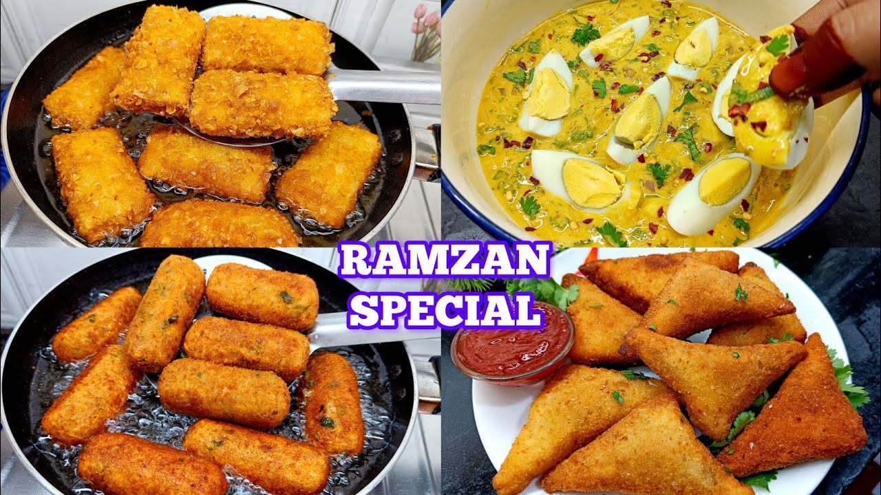 Tandoori Chicken Roll & Egg Pockets Recipe (Ramzan Special) | Crispy Egg Pakoda | Chicken Tikka Roll