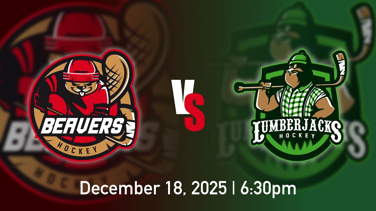 🏒 HPL 2016 Beavers vs Lumberjacks — Live Game (6:30 PM, Planet Ice Delta)