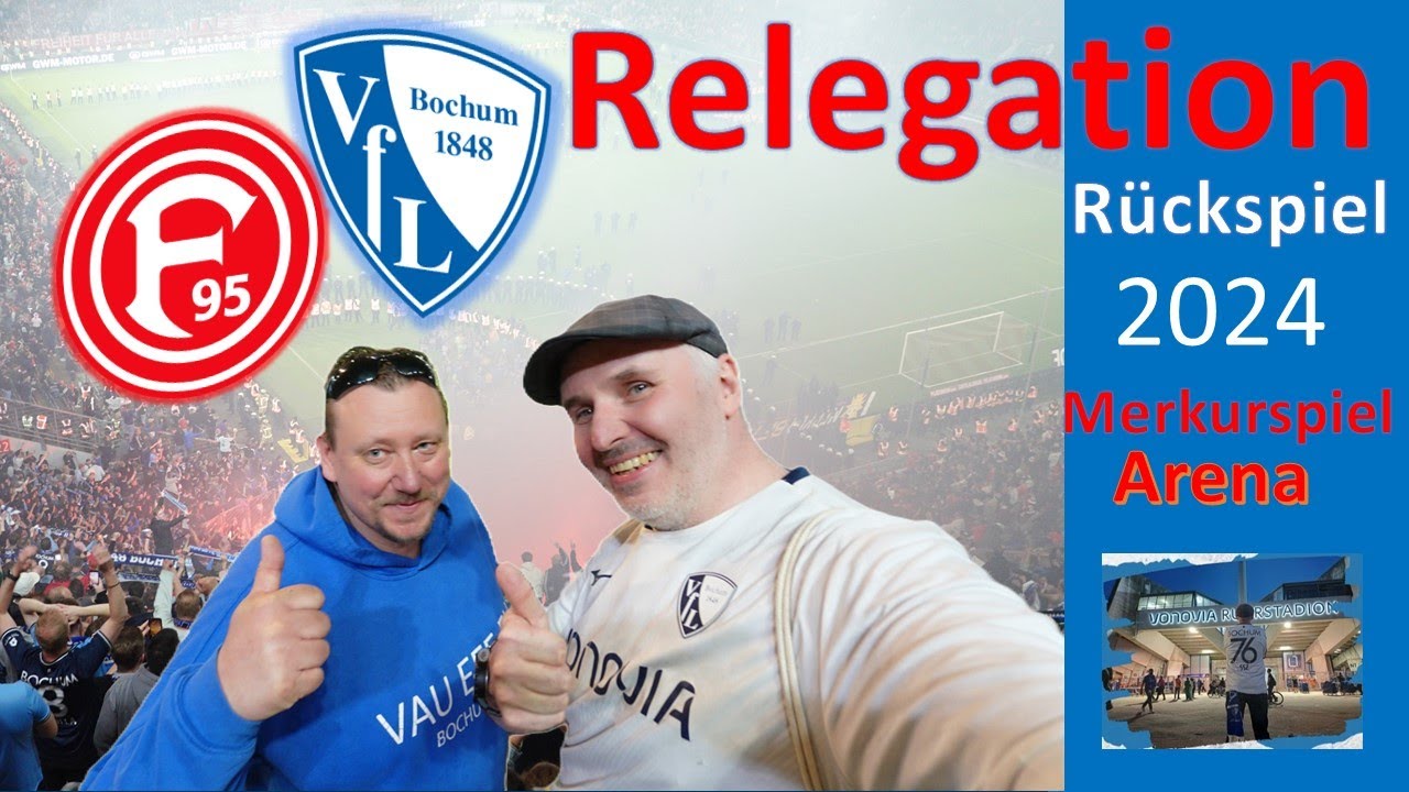 Das Wunder von Düsseldorf Fortuna Düsseldorf- VfL Bochum Stadionvlog