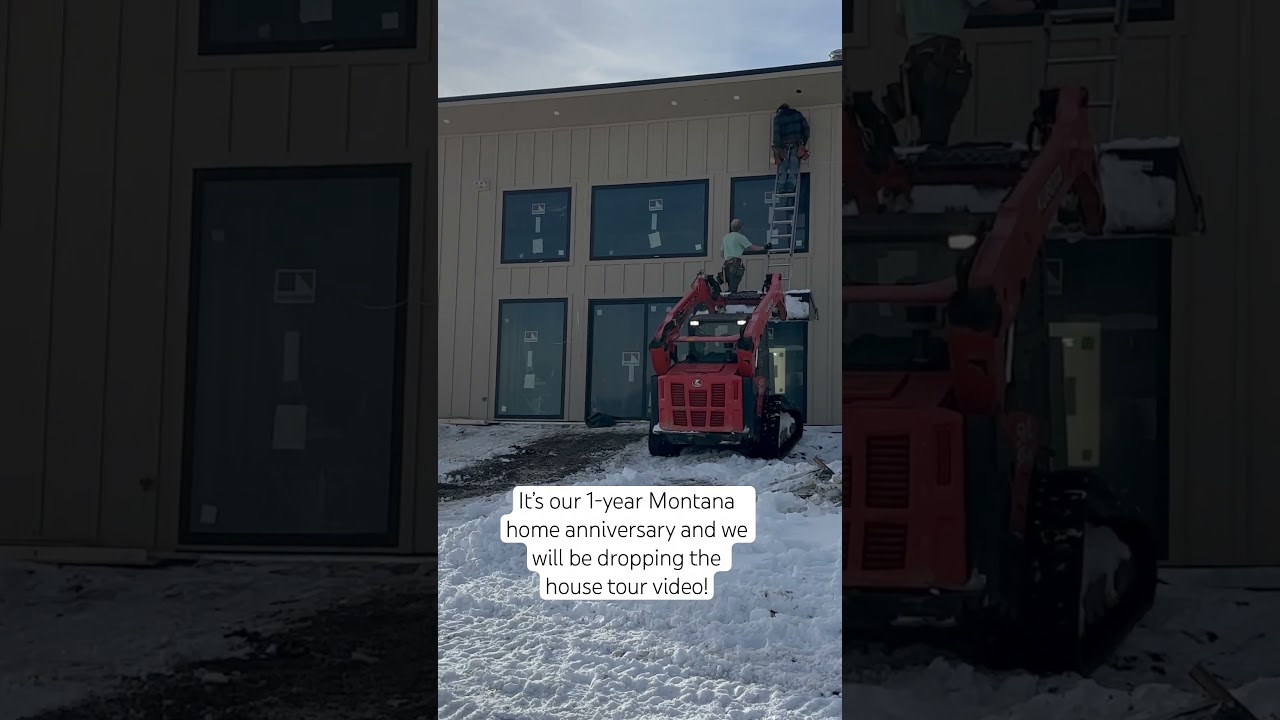 House tour video dropping here on YouTube. #blackhomesteaders #blackfamily #montana #newhome