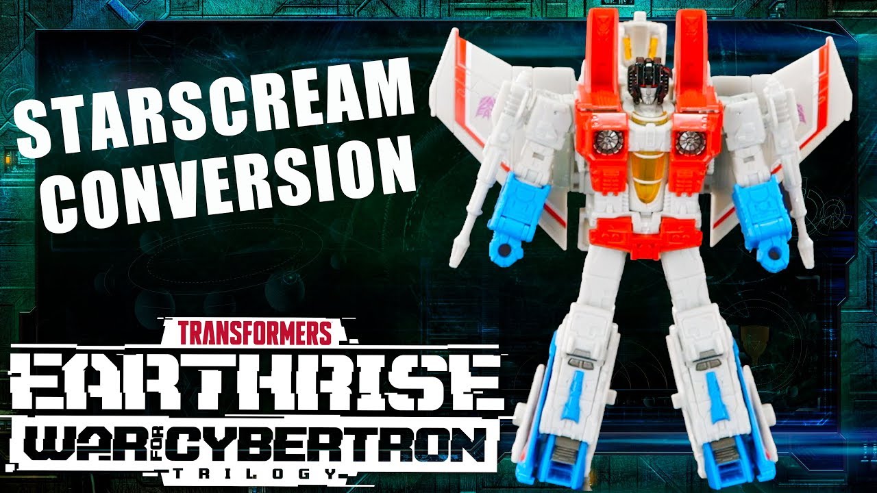 How to Convert Starscream | Transformers War for Cybertron: Earthrise | Transformers Official
