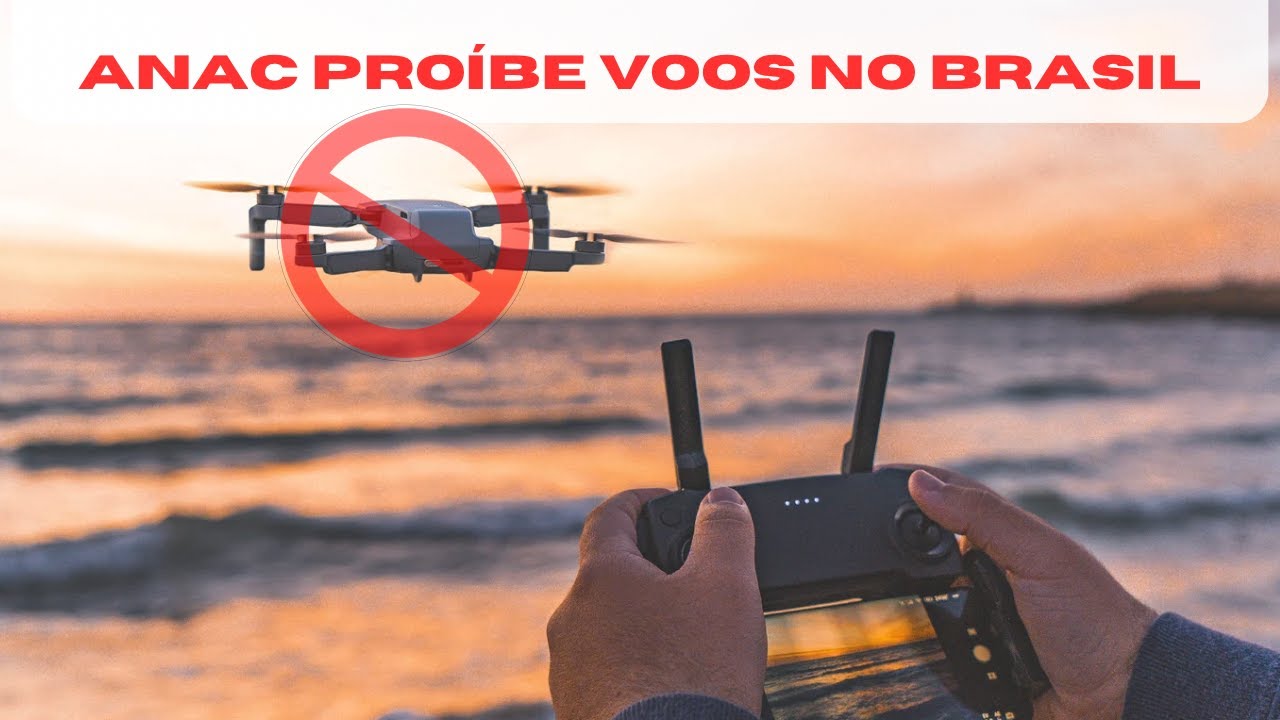 Anac Proibe Voos com Drones no Brasil #drone