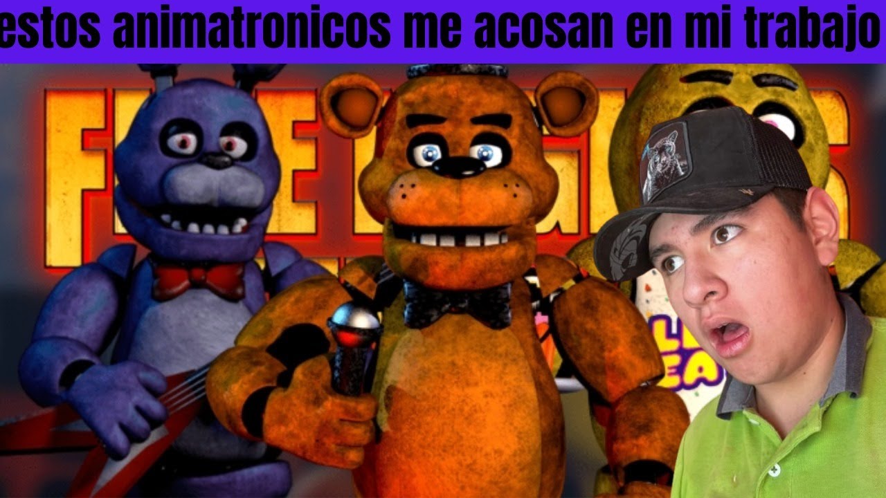  Mi primer videoooo , JUGUE FIVE NIGTHS AT FREDDYS Y FOXY ME TRAICIONO