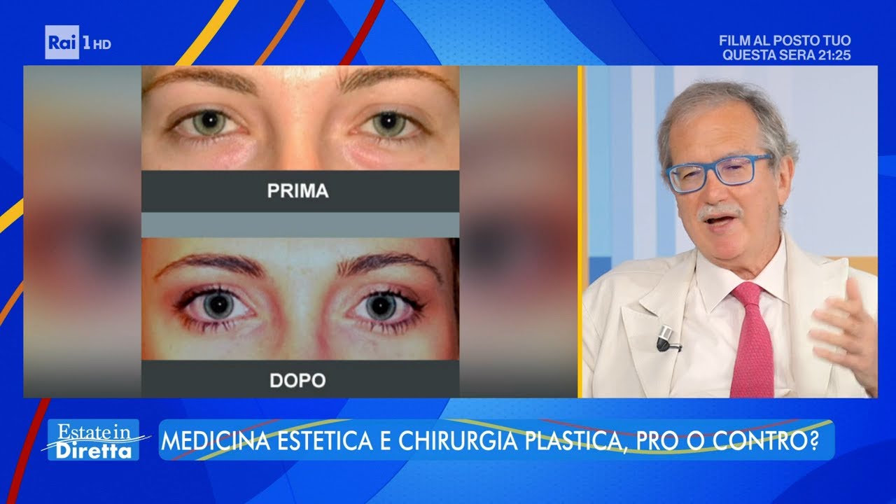 Medicina estetica e chirurgia plastica, pro o contro? - Estate in Diretta 03/09/2021