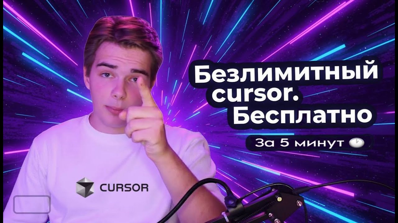 БЕЗЛИМИТНЫЙ CURSOR НАВСЕГДА! Полный гайд #ии #вайбкодинг #cursor