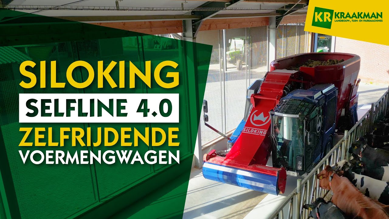 SILOKING Selfline 4.0 Zelfrijdende Voermengwagen - Kraakman Kennisbank