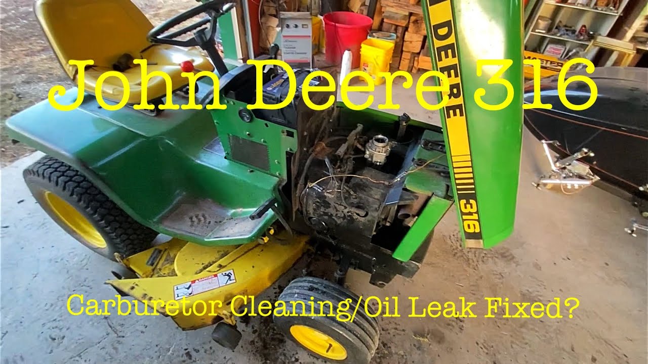 Carburetor Clean - John Deere 316/Onan P218G