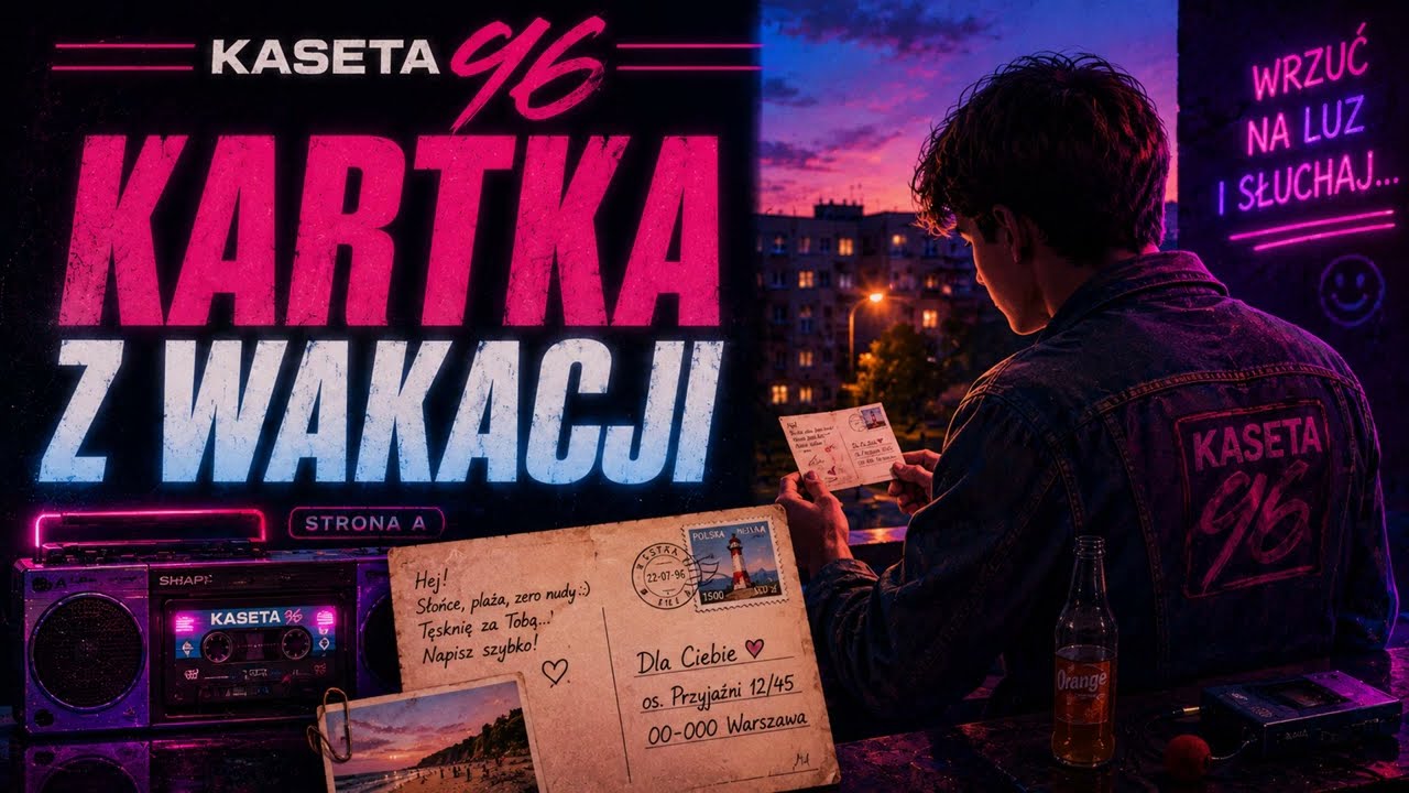 KASETA 96 &ndash; Kartka z wakacji | Old School Polish Rap 90s | Święty AI / RAVAI