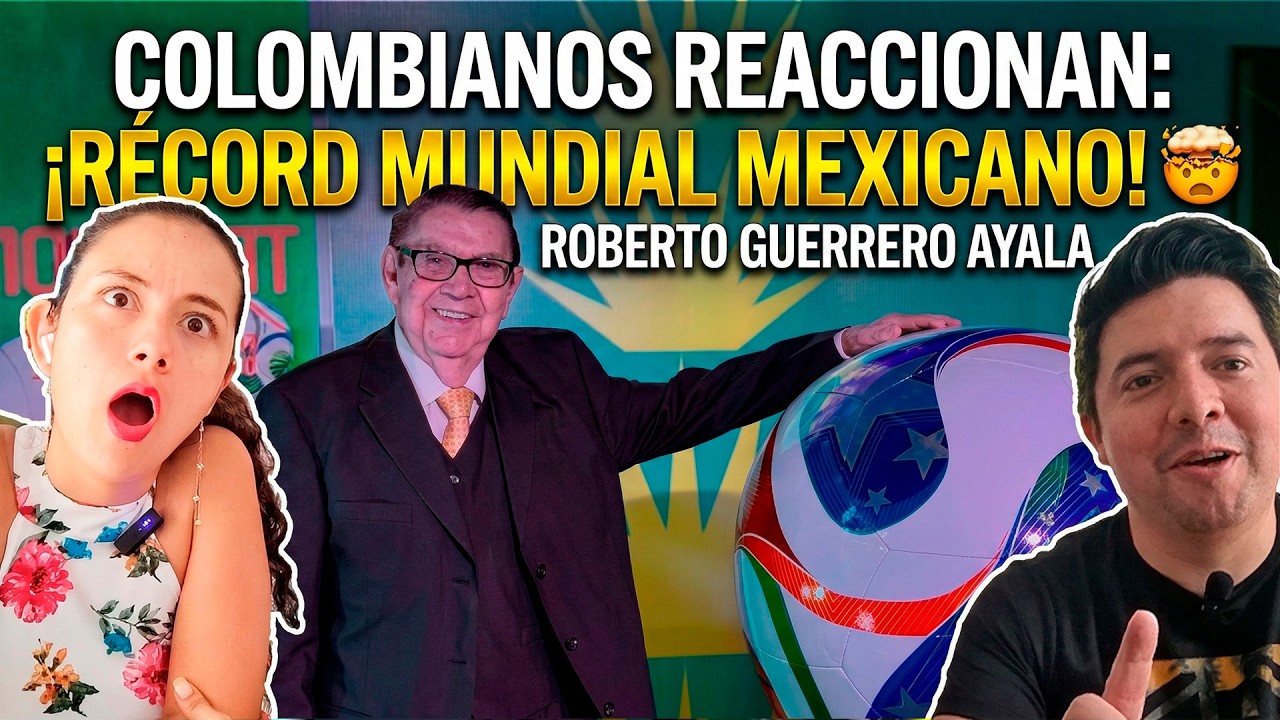 Colombianos Reaccionan: El Narrador MEXICANO de Récord Mundial 🤯 Roberto Guerrero Ayala