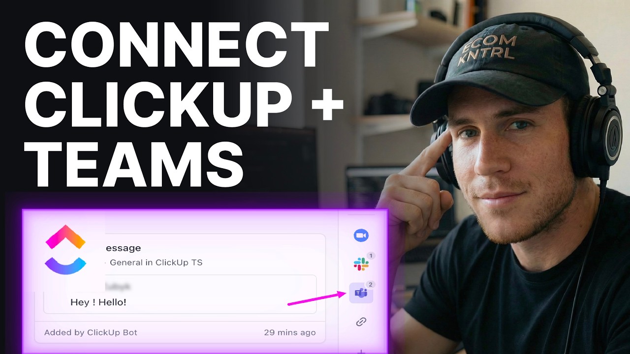 How To Integrate ClickUp With Microsoft Teams (2026) | App Integration