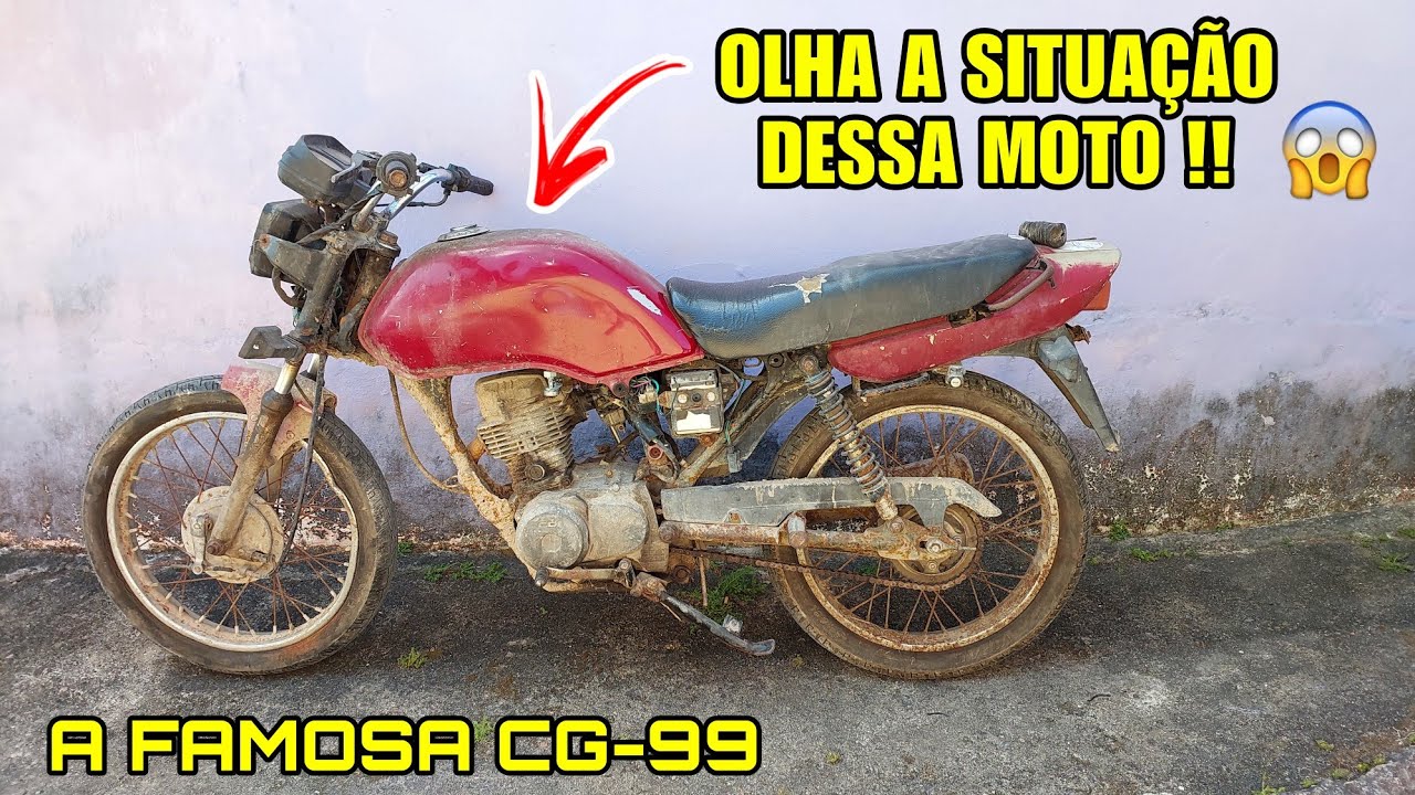 REFORMANDO UMA CG TITAN 125 99 ~ PROJETO BUDEGA 2.0 ~