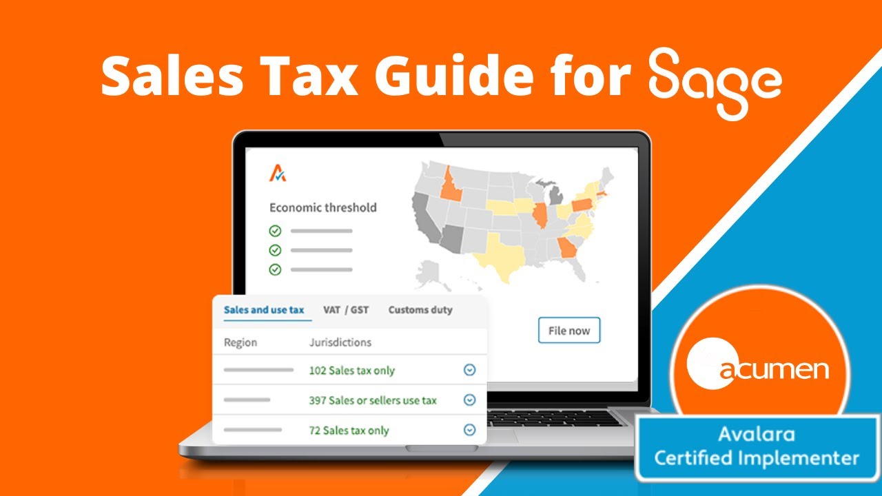 Sales Tax Guide for Sage Software (Sage 300 & Sage Intacct)