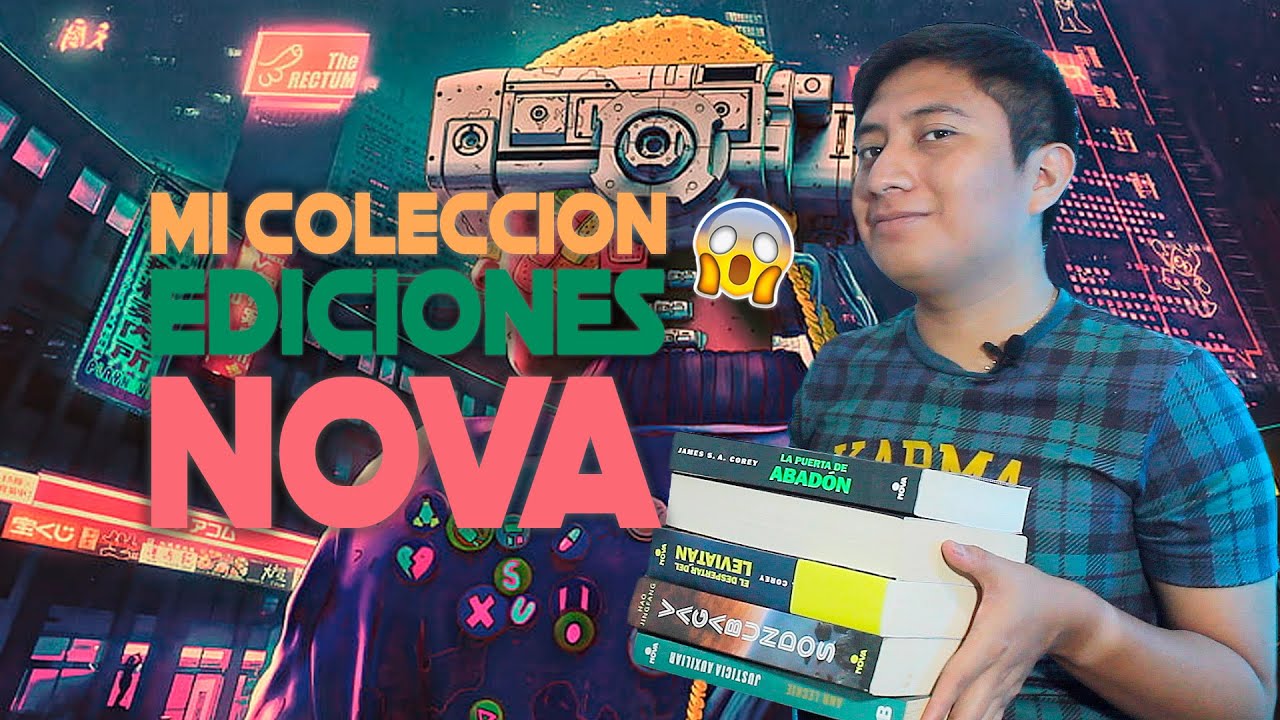 📖Mi colección SCIFI de EDICIONES NOVA📖| Boy Meets Books Mx