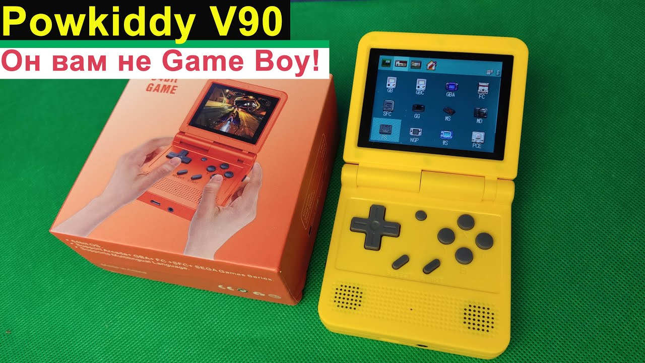 Powkiddy V90 - Он вам не Game Boy! [Консоль с AliExpress]