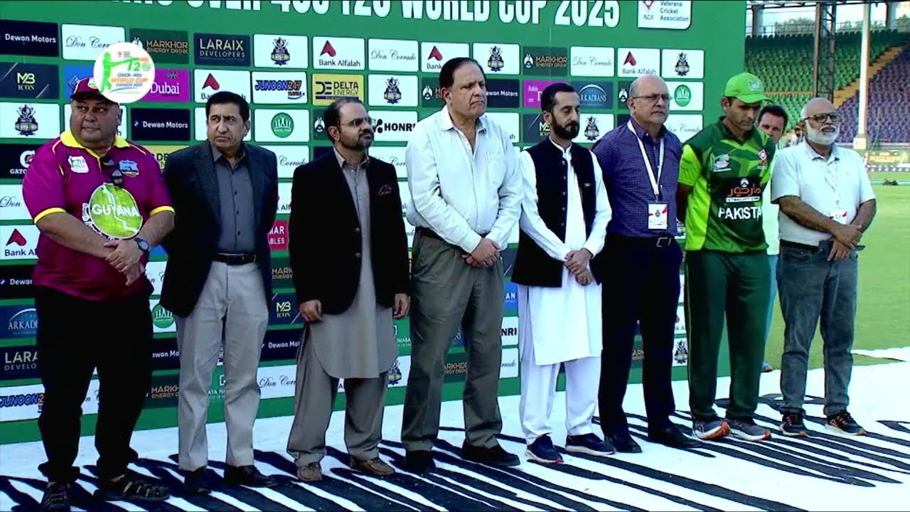 IMC OVER 40 WEST INIDIES OVER 40 vs PAKISTAN OVER 40