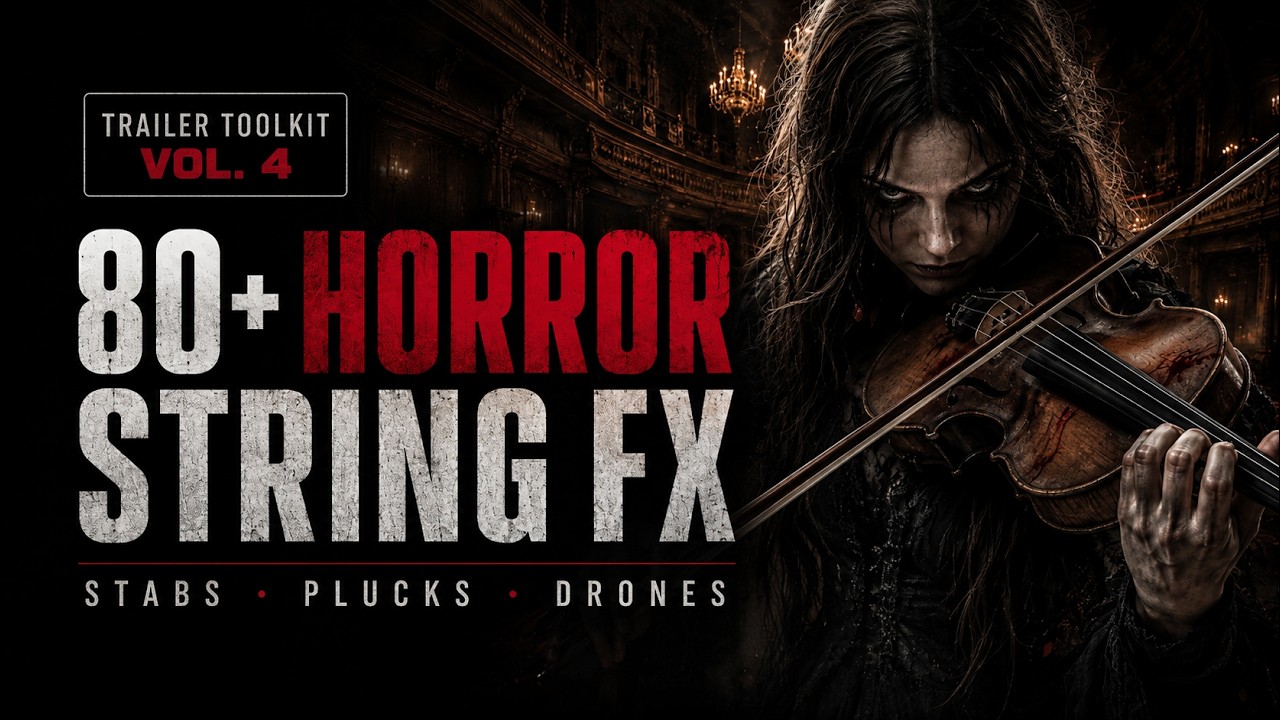 Atom Music Audio 💀 Horror Strings for Dark Trailers & Sinister Films