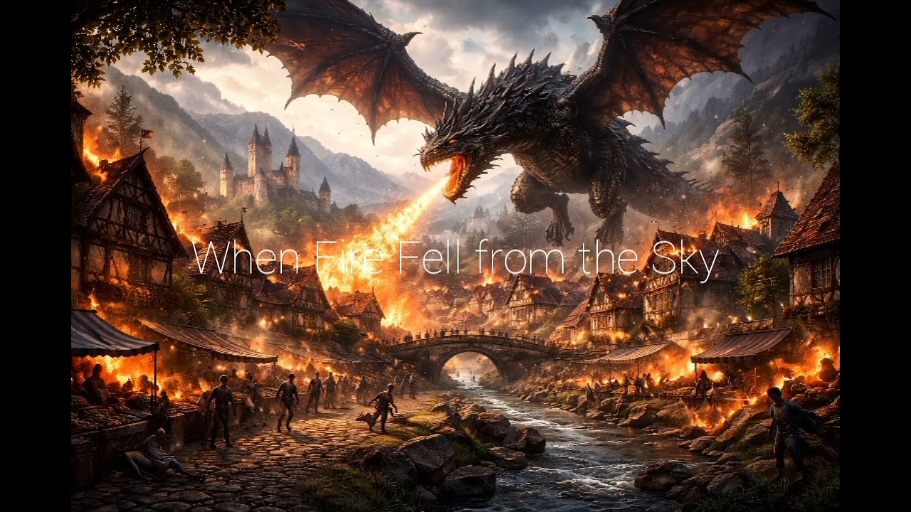 When Fire Fell from the Sky | Cinematic / Instrumental | AI-Generated Music