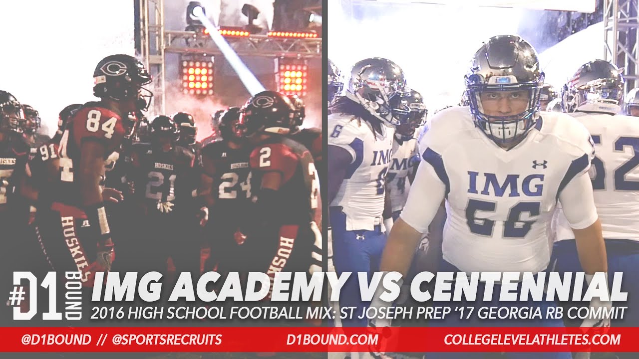 GAME OF THE YEAR: IMG Academy Wins 50-49 vs Corona Centennial (2016) HSFB Highlight Mixtape
