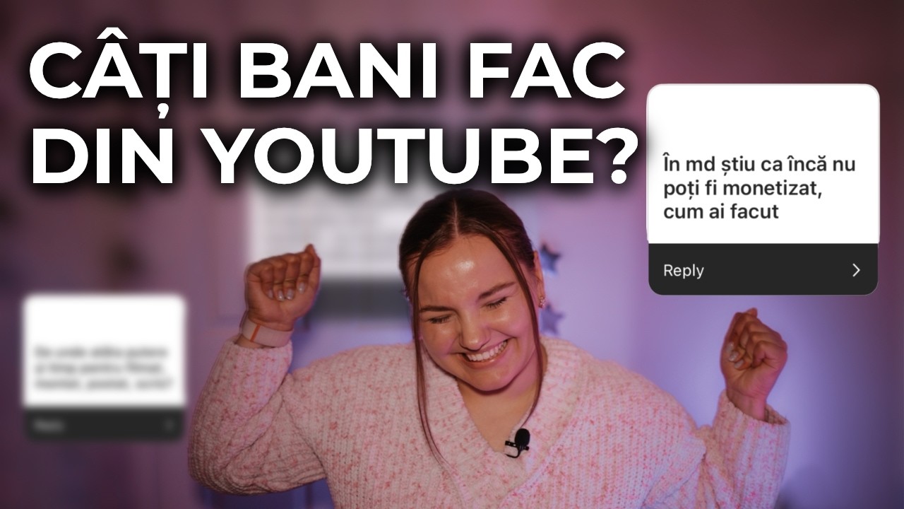 Cât plătește YouTube canalele mici din Republica Moldova? Q&A YouTube/Echipament/Edit video
