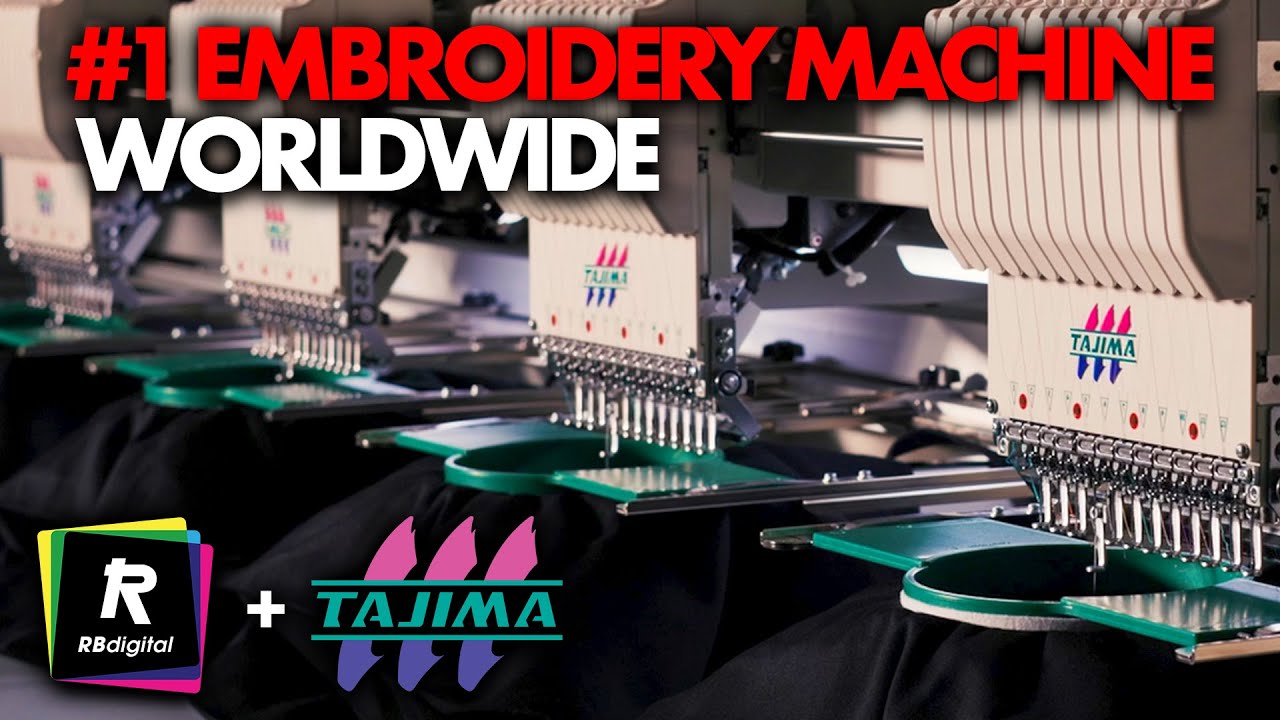 Tajima. The Gold Standard of Embroidery.