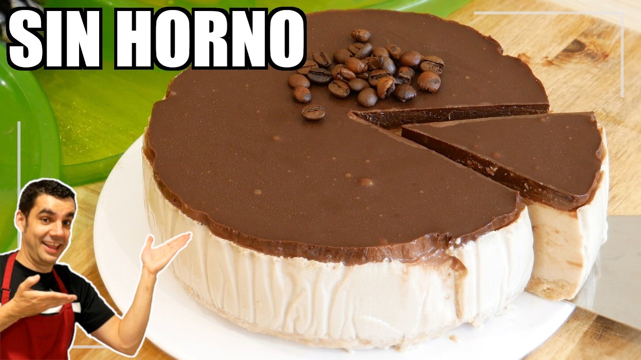 ☕ ¡PASTEL de CAFÉ SIN HORNO! 😍 FÁCIL y DELICIOSO como NUNCA