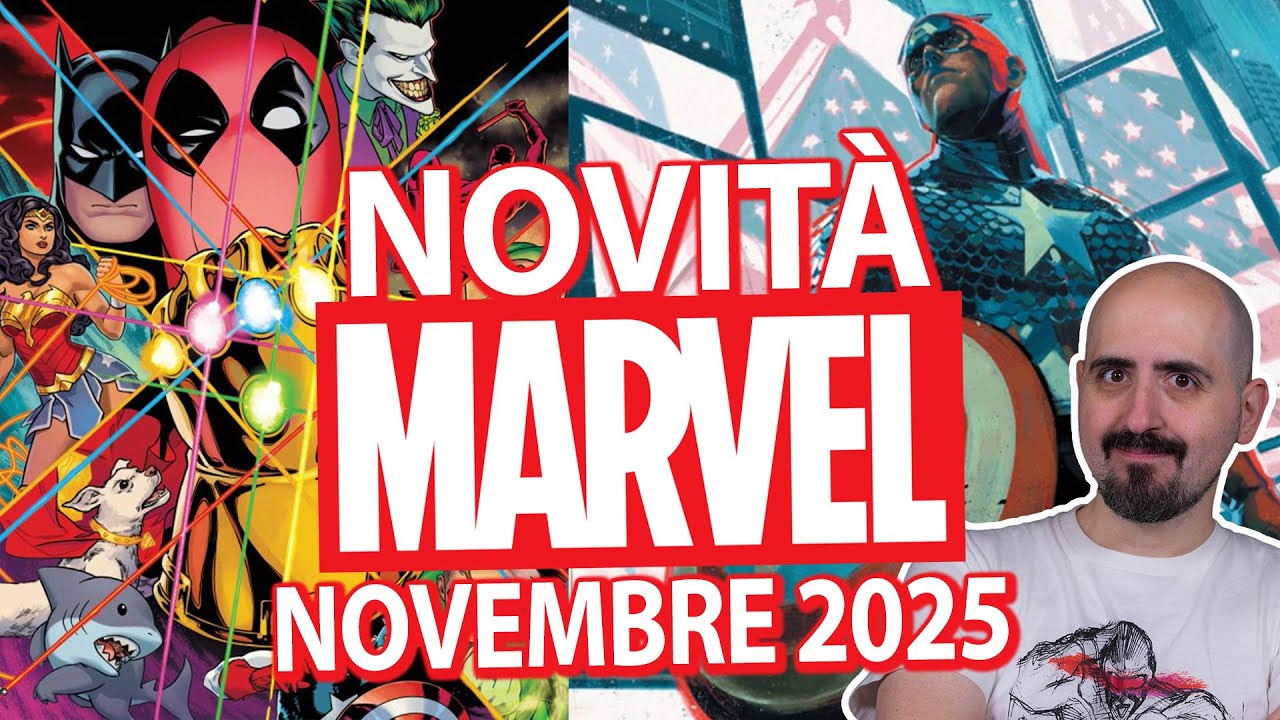 Novità MARVEL di NOVEMBRE 2025: Crossover fra editori, discoboli e… VARIANT!