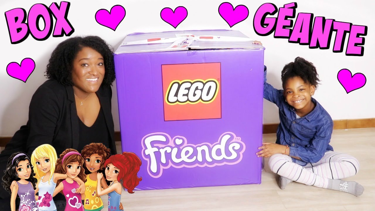 ON OUVRE UNE BOX GEANTE LEGO FRIENDS !