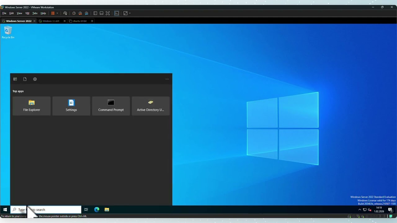 Windows Server 2022 DHCP Kurulumu, Scope Oluşturma ve IP Dağıtma