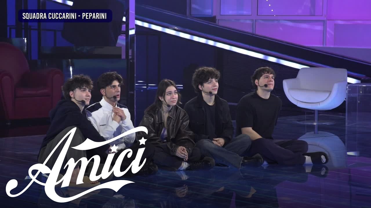 Amici 25 - Gli inizi della squadra Cuccarini-Peparini