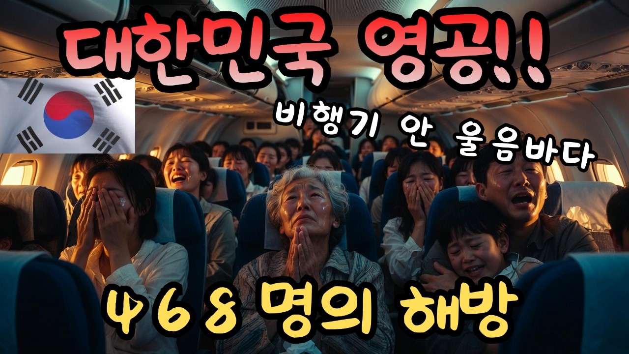 2004년 실화) 김정일이 대노한 468명 집단 탈북 사건 - 전세기 2대로 베트남 긴급 구출 작전 (사상 최대 규모)