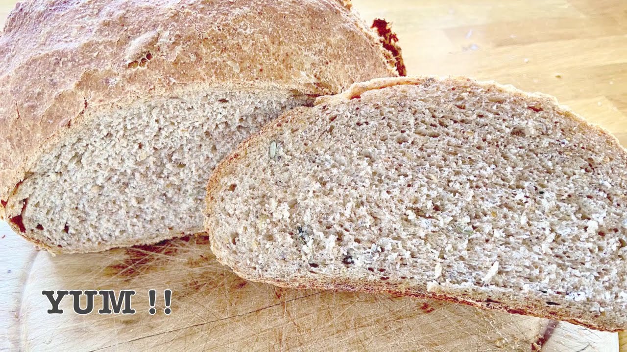 Stone Ground Bread Making with the Ankarsrum Mixer  #Ankarsrum #Fidibus #Grainmill #breadmaking