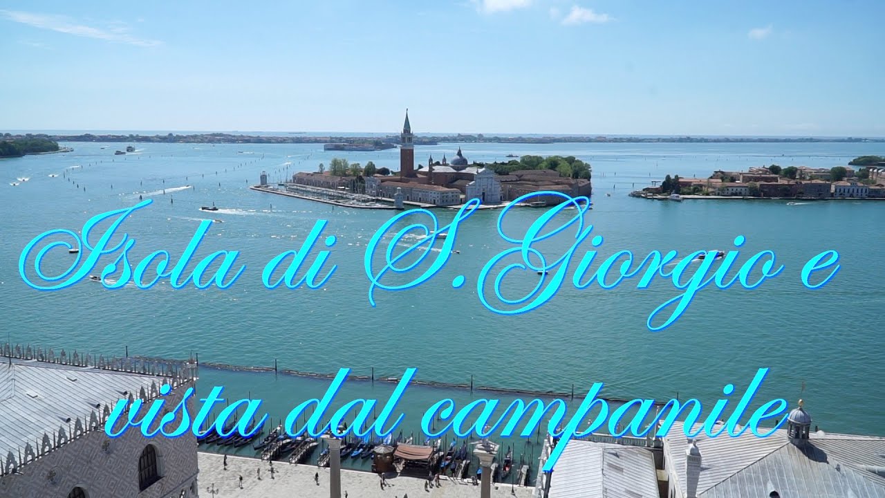 Venezia Isola di s Giorgio, labirinto Borges e vista campanile. Posti unici con panoramica top!