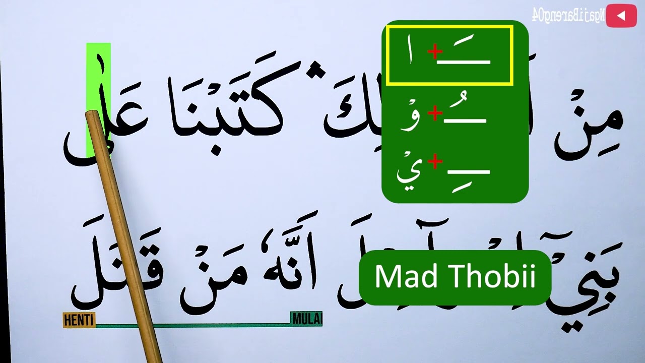 MENGURAI TAJWID SURAH AL MAIDAH AYAT 32 BAG 1 BACA & CONTOH PENGUCAPANNYA EPS 1146